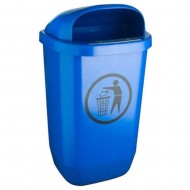 Cos stradal 50 l - albastru