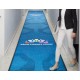 Covor personalizat cu logo Kleen-Way, tip red carpet, de interior Covor personalizat cu logo Kleen-Way, tip red carpet, de interior