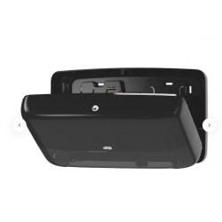 Dispenser de hârtie igienică Tork Twin Mini Jumbo, negru, T2