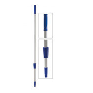 MANER TELESCOPIC ALUMINIU  2 PCS x 1.50 M ( 3 M ), BLUE GRIP