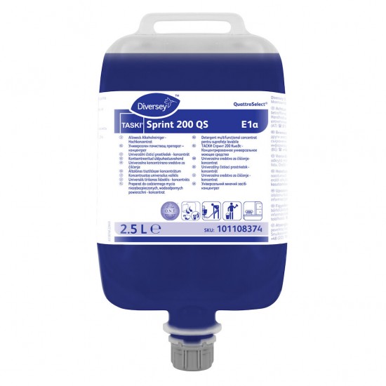 Detergent suprafete lavabile, TASKI Sprint 200 QS, Diversey, 2.5L