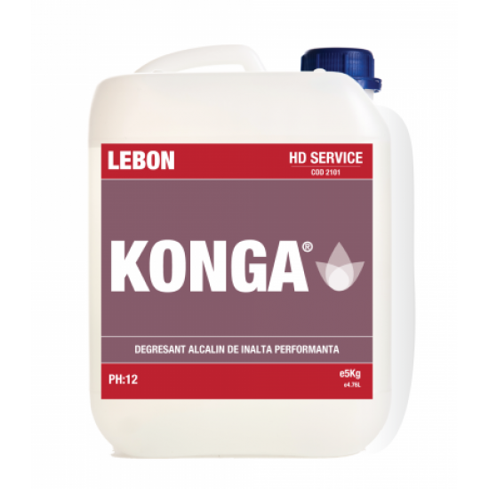 Degresant alcalin de inalta performanta, Konga 2101 – Heavy Duty Service, 10 L