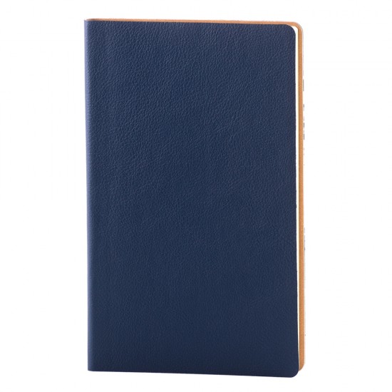 Notes Flexi, piele, 12,5x20 cm, liniat ivory, albastru Notes Flexi, piele, 12,5x20 cm, liniat ivory, albastru