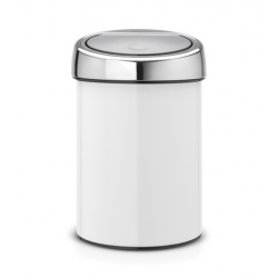 Cos gunoi Touch Bin, 3L - alb Cos gunoi Touch Bin, 3L - alb