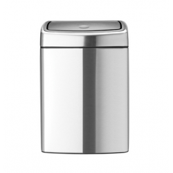 Cos de gunoi Touch Bin, 10L - Otel mat fara amprente Cos de gunoi Touch Bin, 10L - Otel mat fara amprente