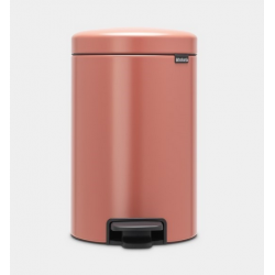 Cos gunoi cu pedala newIcon, 12L - Roz teracota Cos gunoi cu pedala newIcon, 12L - Roz teracota