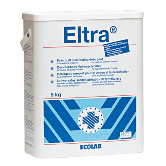 Detergent pulbere cu dezinfectant Ecolab, Eltra 6 Kg Detergent pulbere cu dezinfectant Ecolab, Eltra 6 Kg