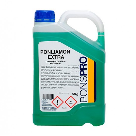 PONLIAMON EXTRA -detergent profesional, concentrat, pentru pardoseli Asevi, 5L PONLIAMON EXTRA -detergent profesional, concentrat, pentru pardoseli Asevi, 5L