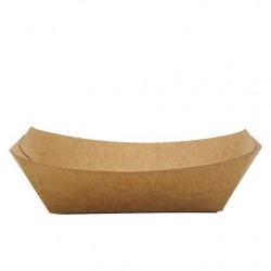 Barcute Kraft pentru antreuri, 1200 cc, 250 buc/set Barcute Kraft pentru antreuri, 1200 cc, 250 buc/set