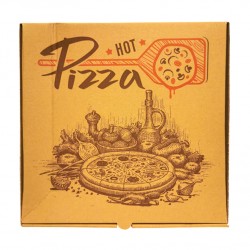 Cutie pizza 32*32*3.5 cm kraft Cutie pizza 32*32*3.5 cm kraft
