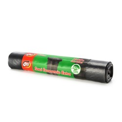 Saci gunoi Oti Economic Extra, 240L, negru, 10 buc./rola Saci gunoi Oti Economic Extra, 240L, negru, 10 buc./rola