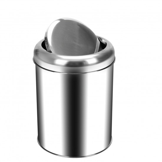 Cos inox cu capac batant, 32 litri Cos inox cu capac batant, 32 litri