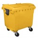 Container HDPE CLF 1100L cu capac plat - Transportul NU este inclus