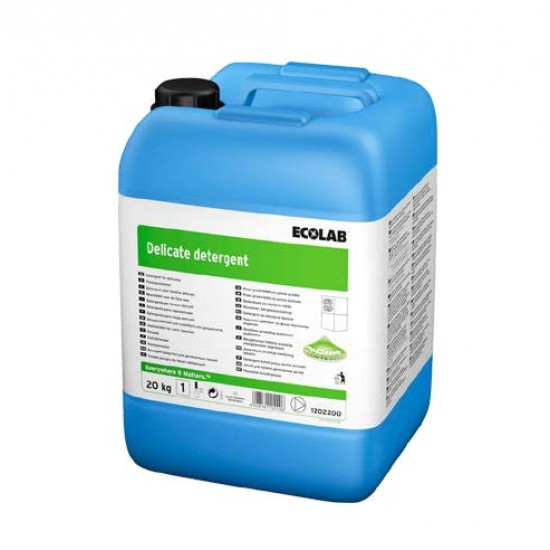 DELICATE - DETERGENT LICHID PENTRU TEXTILE DELICATE ȘI CURĂȚARE UMEDĂ 20 kg ECOLAB