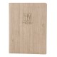 Mapa meniu A4+, Wood, piele PU interior/exterior, lavabila, bej Mapa meniu A4+, Wood, piele PU interior/exterior, lavabila, bej