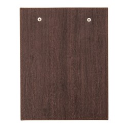 Mapa meniu minibar A5+, Wood, din piele PU interior/exterior, lavabila, maro Mapa meniu minibar A5+, Wood, din piele PU interior/exterior, lavabila, maro