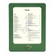 Mapa meniu cafenele A5+, LeatherLike, piele PU interior/exterior, lavabila, verde Mapa meniu cafenele A5+, LeatherLike, piele PU interior/exterior, lavabila, verde