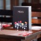Mapa meniu A4+, Softleather, piele PU interior/exterior, lavabila, negru Mapa meniu A4+, Softleather, piele PU interior/exterior, lavabila, negru