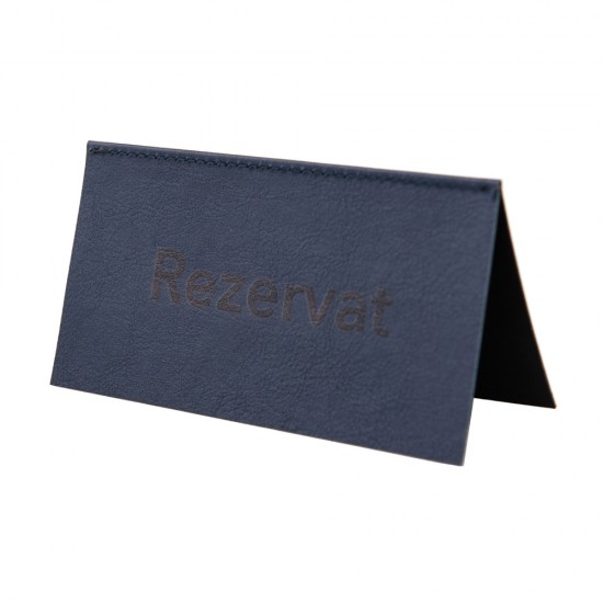 Suport rezervat, LeatherLike, piele PU interior/exterior, lavabila, albastru Suport rezervat, LeatherLike, piele PU interior/exterior, lavabila, albastru