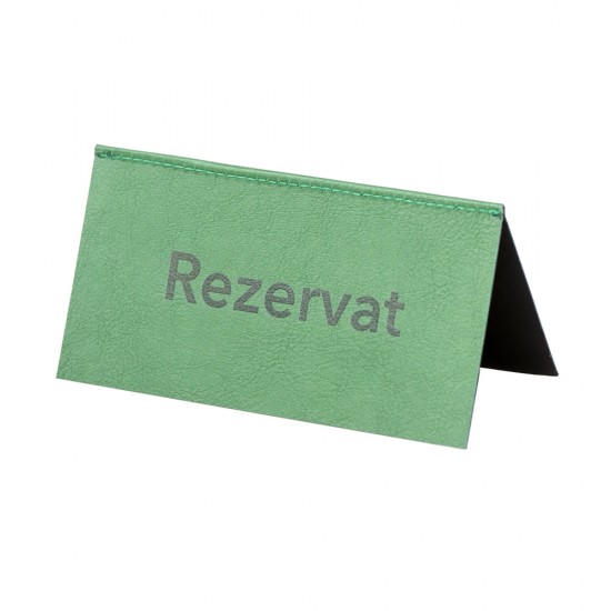 Suport rezervat, LeatherLike, piele PU interior/exterior, lavabila, verde Suport rezervat, LeatherLike, piele PU interior/exterior, lavabila, verde