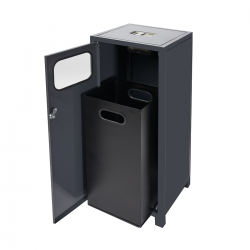 Coș stradal KW-K 60 litri Coș stradal KW-K 60 litri
