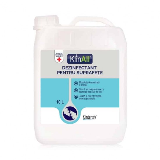 KlinAll® – Dezinfectant pentru suprafete, 10 l KlinAll® – Dezinfectant pentru suprafete, 10 l