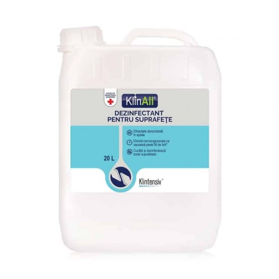 KlinAll® – Dezinfectant pentru suprafete, 20 l KlinAll® – Dezinfectant pentru suprafete, 20 l