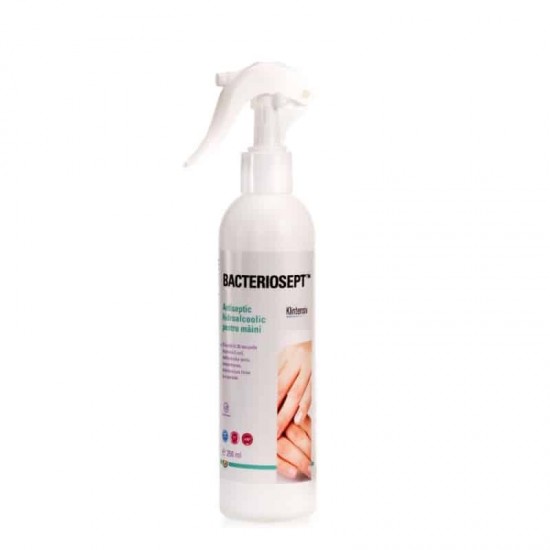BACTERIOSEPT™ – Antiseptic hidroalcoolic pentru maini, 250 ml