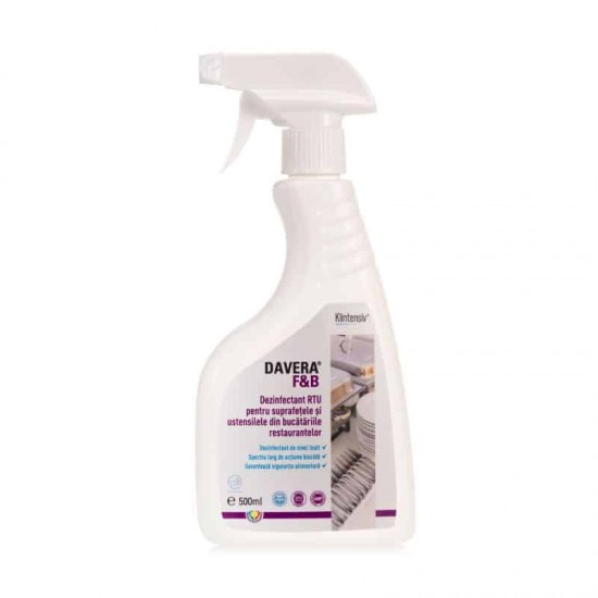 DAVERA® F&B RTU – Dezinfectant gata de utilizare, 500 ml