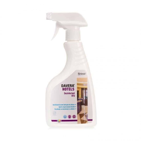 DAVERA® HOTELS – Dezinfectant RTU, 1 litru DAVERA® HOTELS – Dezinfectant RTU, 1 litru