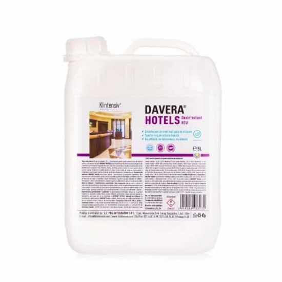 DAVERA® HOTELS – Dezinfectant RTU, 5 litri