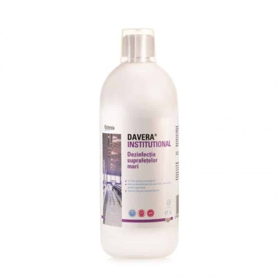 DAVERA® INSTITUTIONAL RTU – Dezinfectant suprafete mari, 1 litru