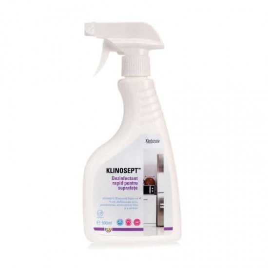 KLINOSEPT™ P&P – Dezinfectant rapid pentru suprafete, 500 ml