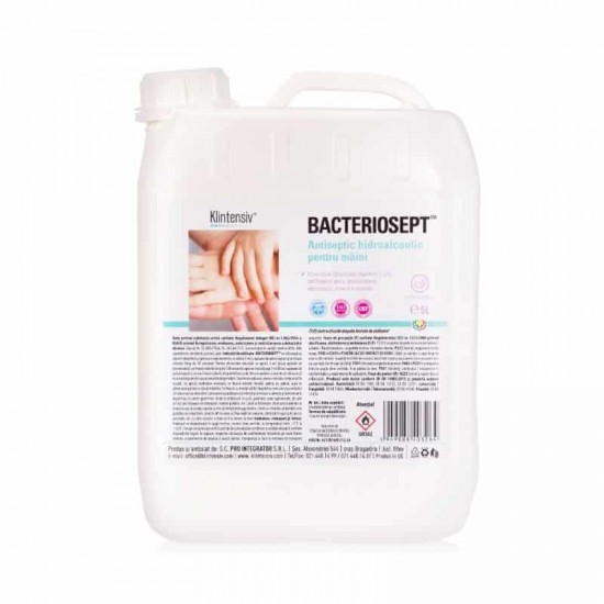 BACTERIOSEPT™ – Antiseptic hidroalcoolic pentru maini, 5 litri