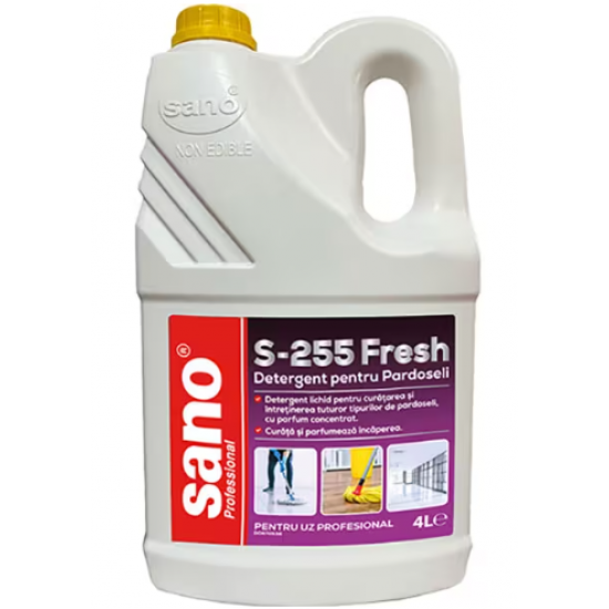 Detergent pardoseli parfumat Sano Professional Floor S-255 Fresh 4L