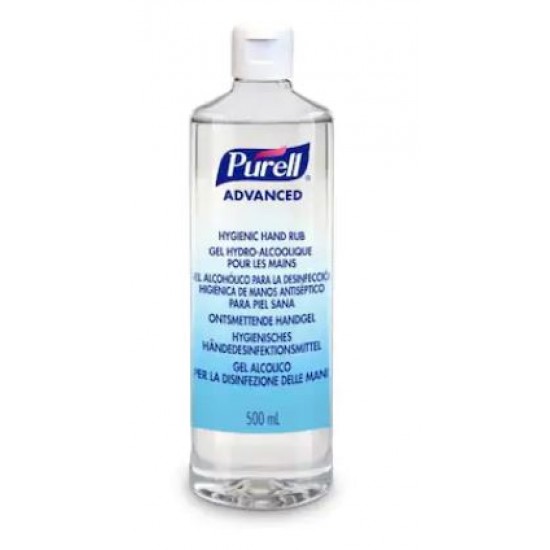 Gel dezinfectant PURELL Advanced 500ml, flacon cu picurator, fara pompita Gel dezinfectant PURELL Advanced 500ml, flacon cu picurator, fara pompita