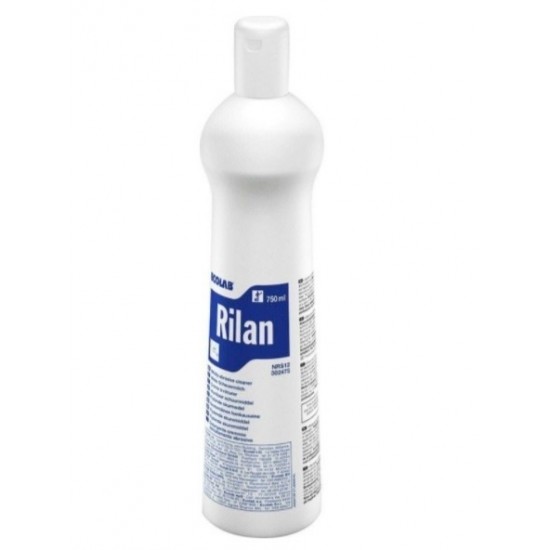Crema usor abraziva etichetata ecologic, pentru folosirea in bai si bucatarie RILAN 750ml Ecolab Crema usor abraziva etichetata ecologic, pentru folosirea in bai si bucatarie RILAN 750ml Ecolab