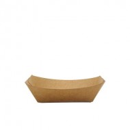 Barcute kraft mici pentru antreuri 200 cc, 250 buc/set Barcute kraft mici pentru antreuri 200 cc, 250 buc/set