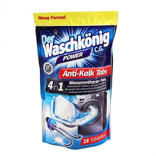Washkonig tablete anticalcar 18 buc Washkonig tablete anticalcar 18 buc