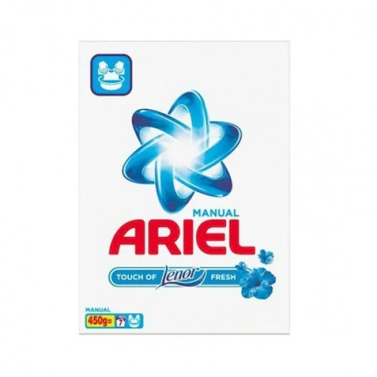 Ariel detergent manual Lenor Touch 450g Ariel detergent manual Lenor Touch 450g