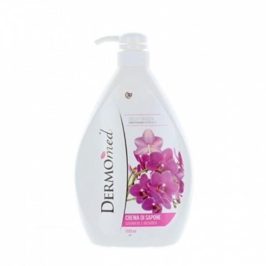 Dermomed Sapun Lichid Crema Cashmere e Orchidea cu Pompita 1000 ml Dermomed Sapun Lichid Crema Cashmere e Orchidea cu Pompita 1000 ml