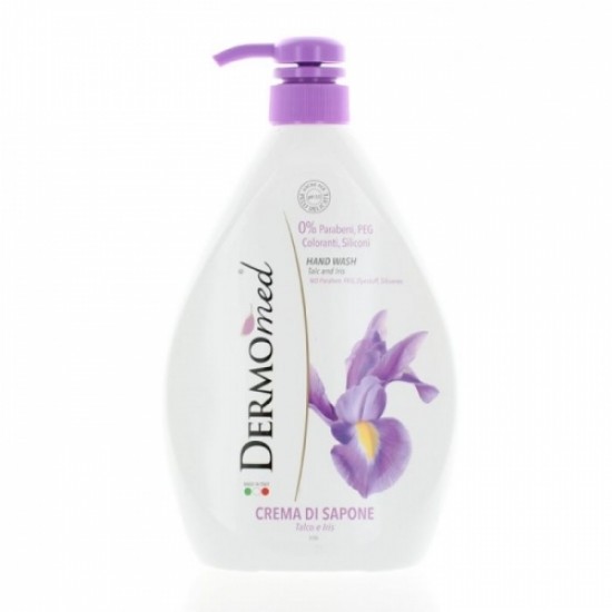 Dermomed Sapun Lichid Crema Talco&Iris cu Pompita 1000 ml Dermomed Sapun Lichid Crema Talco&Iris cu Pompita 1000 ml