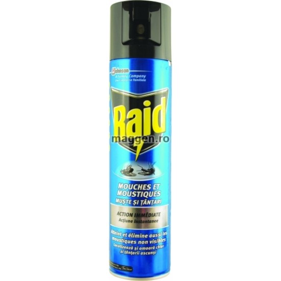 RAID SPRAY MUSTE SI TANTARI 400 ML