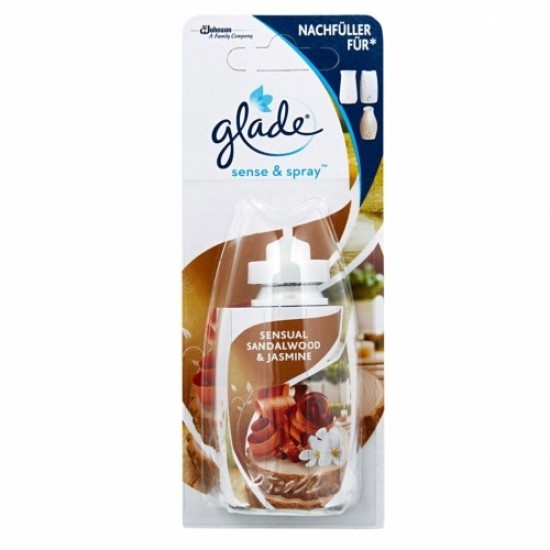 GLADE SENSE&SPRAY REZ.SANDALWOOD  18 ML