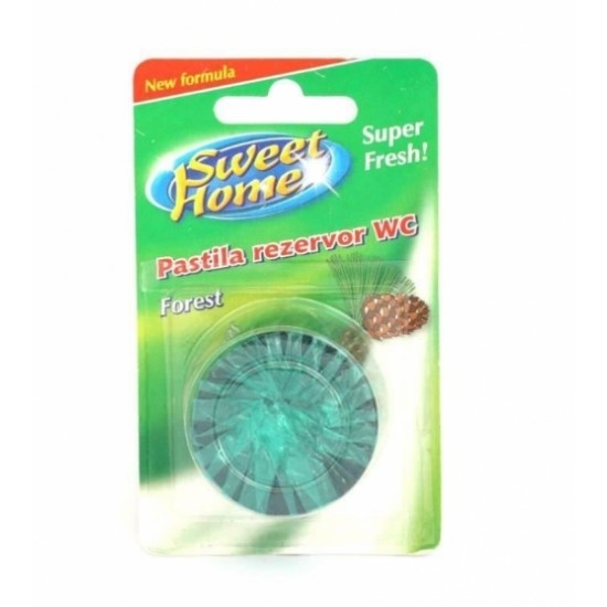 SWEET Pastile Rezervor WC 1 buc Forest 50g SWEET Pastile Rezervor WC 1 buc Forest 50g