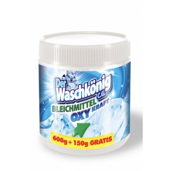 Washkonig Oxy detergent pudra pentru rufe albe 750 g