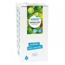 Balsam bio pentru rufe cu Lime 5L Sodasan                                                            Balsam bio pentru rufe cu Lime 5L Sodasan