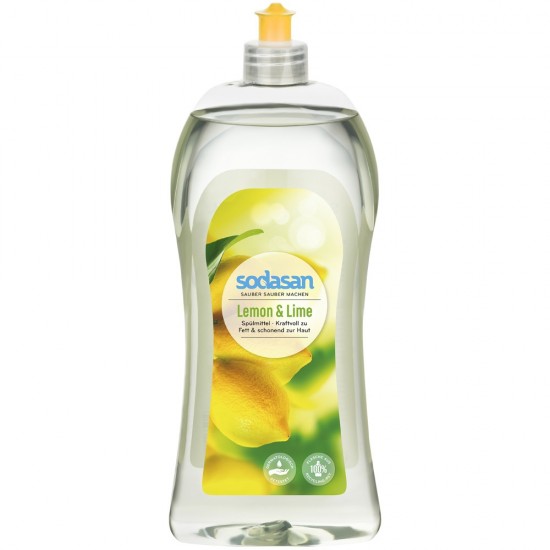 Detergent vase lichid bio lamaie 1L SODASAN Detergent vase lichid bio lamaie 1L SODASAN