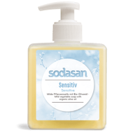 Sapun lichid - gel de dus bio sensitiv 300ml Sodasan Sapun lichid - gel de dus bio sensitiv 300ml Sodasan