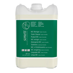 DETERGENT ECOLOGIC PT. TOALETA CU CEDRU SI CITRONELLA 10L Sonett                                     DETERGENT ECOLOGIC PT. TOALETA CU CEDRU SI CITRONELLA 10L Sonett
